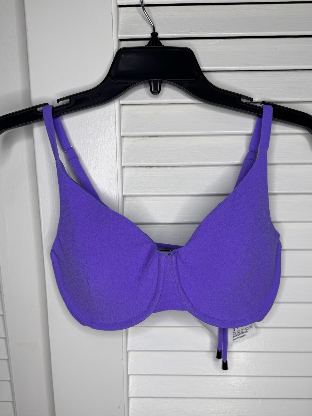 Kenny Flowers Watercolors Kaanapali Underwire Bikini Top DD Purple